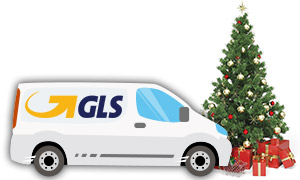 GLS - garance doručení do Vánoc při objednávce do 20.12. 7:00