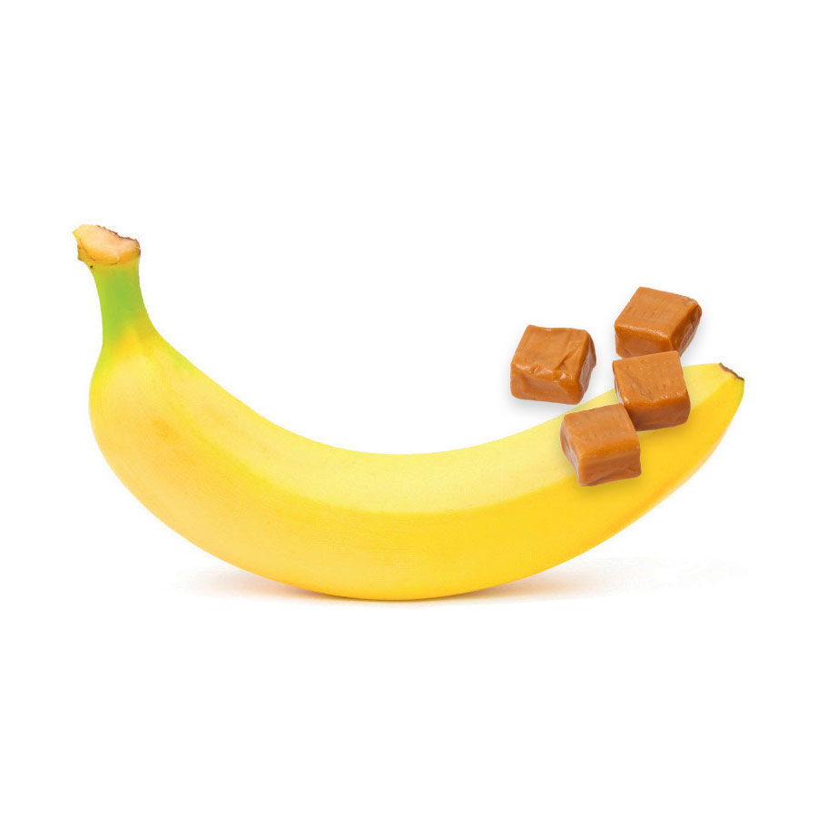 SuperTan - Super Sensations - Banana & Caramel, 200ml - solární kosmetika (detail vůně)