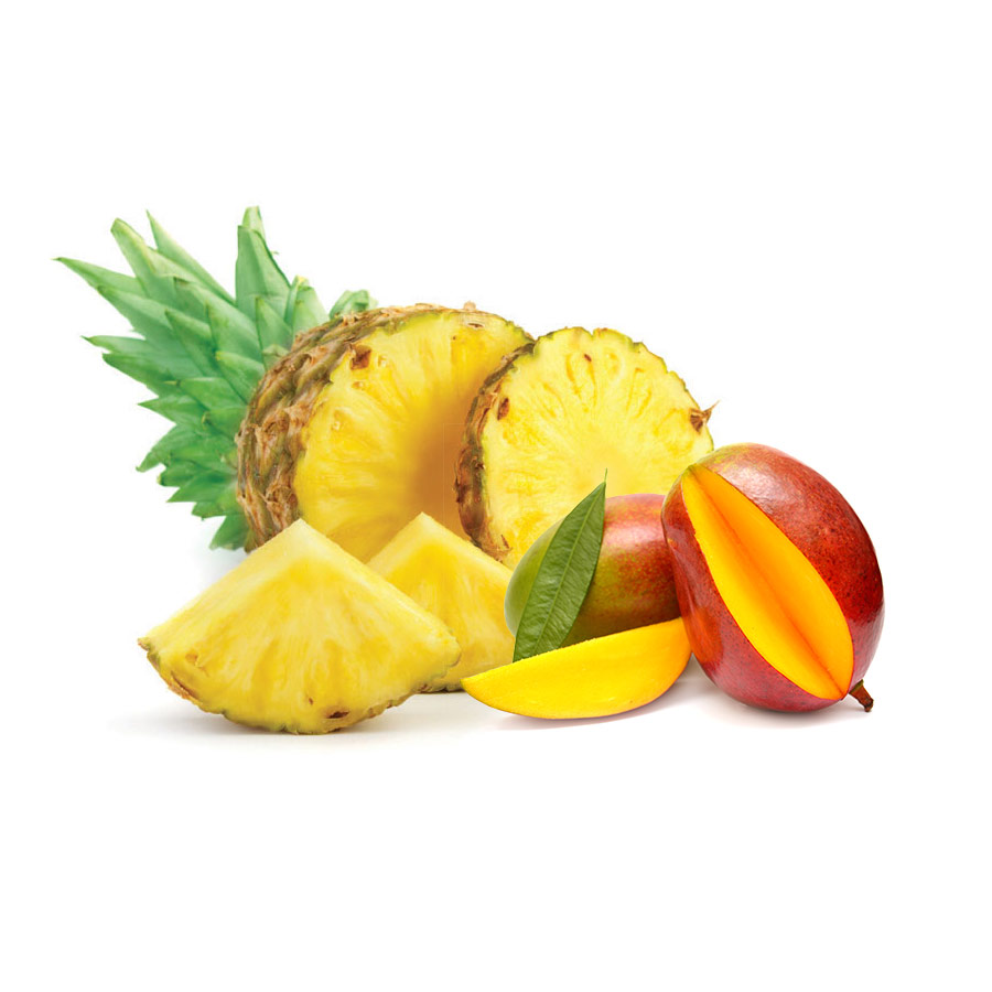 SuperTan - Super Sensations - Pineapple & Mango, 200ml - solární kosmetika (detail vůně)