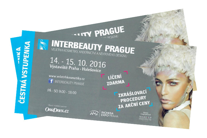 Rozdáváme čestné vstupenky na veletrh Interbeauty Prague 2016